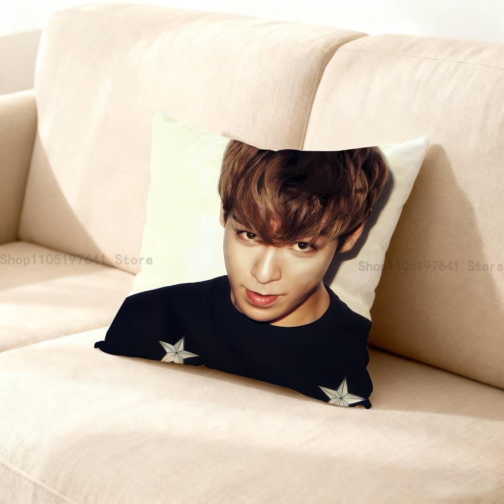 T-Top C-Choi S-Seung Hyun Anime Celebrity Merchandise All-Match Printed Pillow Case Sofa Car Office Room Decoration Protector
