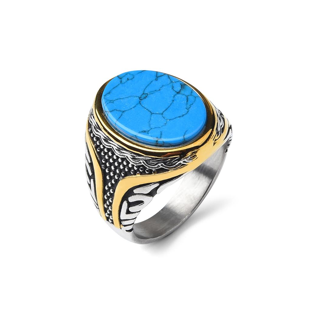 R3231Men's/Women Many Gem Style Colors 316LStainless Steel Rings Classic Fashion Trend Jewelry High Quality Products