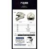 ORZ-S802 Motorcycle Helmet, DOT Men's and Women's Full Face Helmet, Personalized, Cool, All Season, Big Tail Wing Helmet