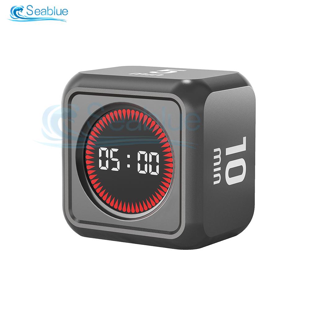 Visual Timer Silent Type C Charging Countdown Timer For Studying Fitness Cooking Baking With Adjustable Volume And Auto Standby