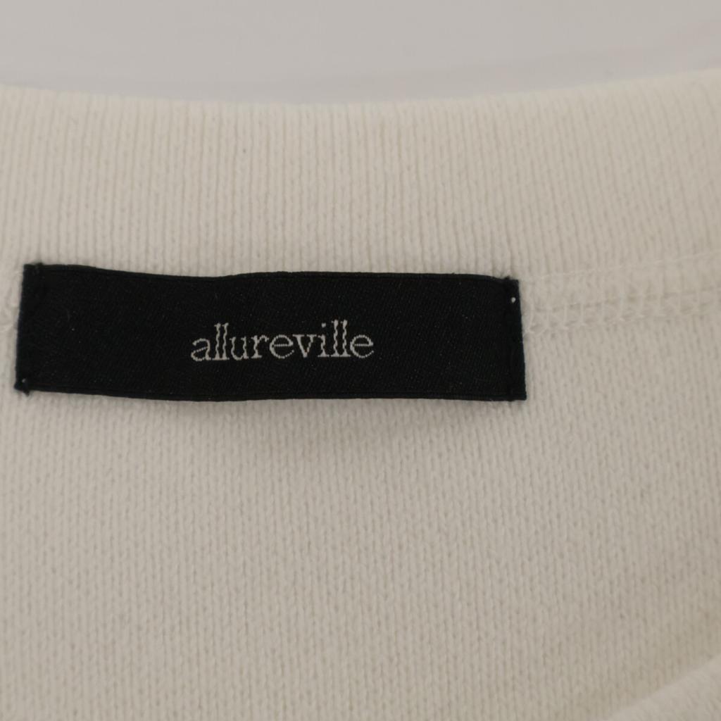 Allureville Cotton Smooth Form Pullover Tops 2 whiteUsed