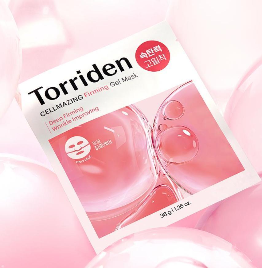 Torriden Cellmazing Collagen Elastic Gel Mask – Facial Intensive Care (1pc / 5pcs)