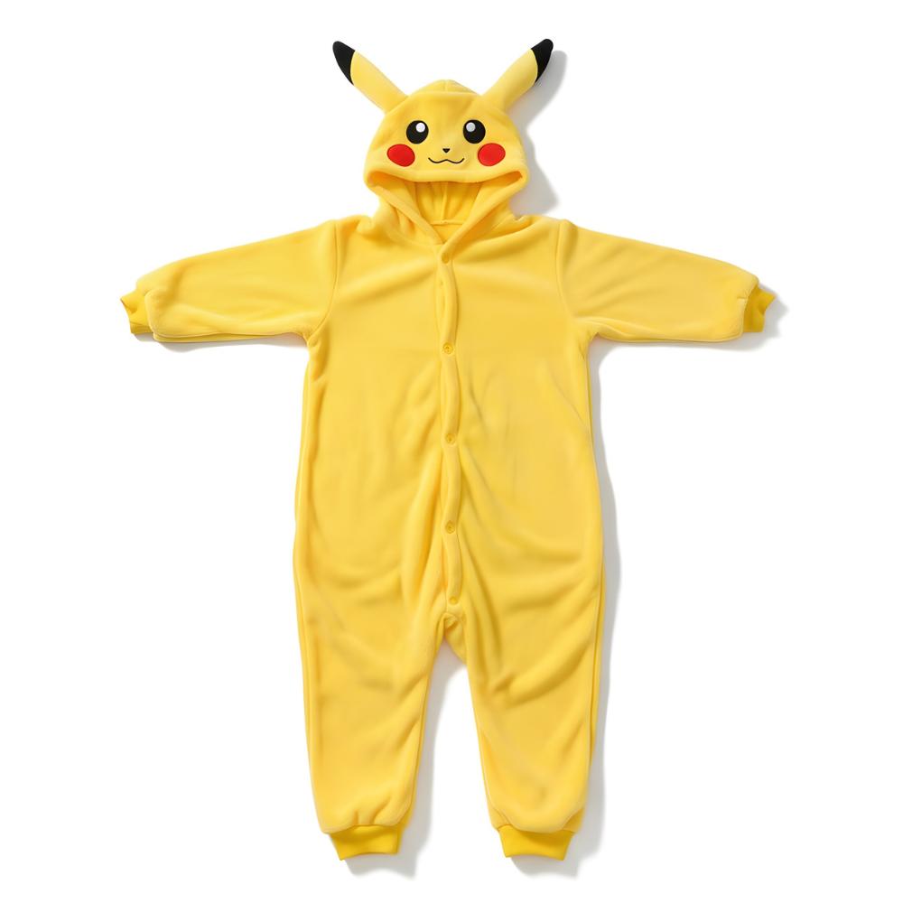 Piżama Onesie Kigurumi Kostium Przebranie Pokemon Pikachu Dzieci 105-115Cm