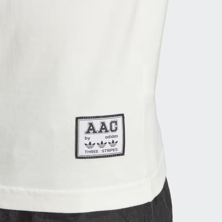 Adidas Originals Allover Print Crew Neck Short Sleeve T-shirt Men Tops White IM4571