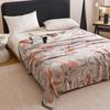 2025 New Smooth Bamboo Fiber Jacquard Multifunctional Double-layer Gauze Cold Blanket Towel Quilt