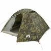 VidaXL Camouflage Waterproof 4 Person Dome Camping Tent, Tent, Camping Shelter, Garden Shelter, Garden Tent, 4009620