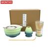 5pcs/set Japanese Matcha Set Handmade Home Matcha Bowl Bamboo Whisk Teaspoon Tea Set Tea Making Tool Accessories Tea Lovers Gift