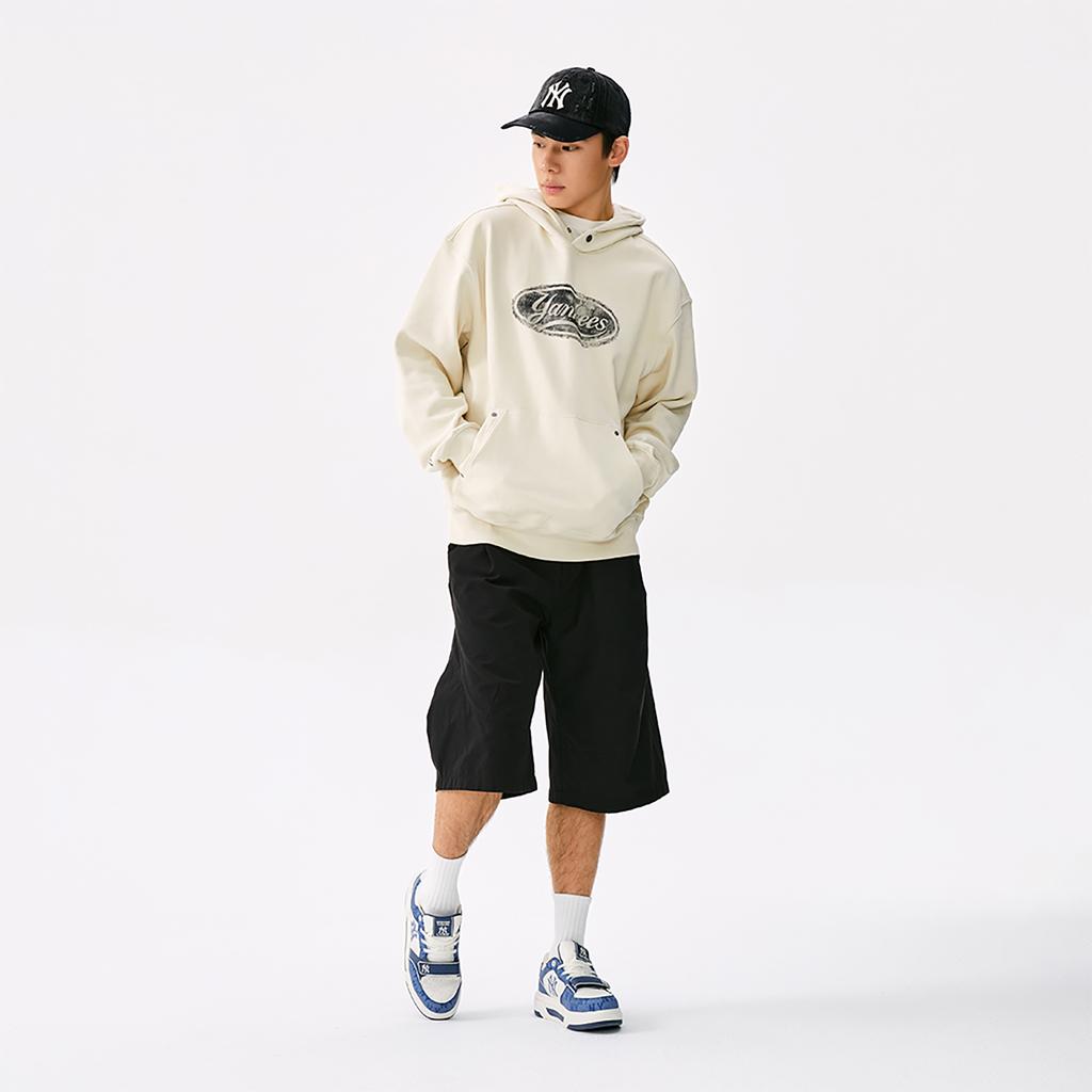 New MLB MONOGRAM Collection New York Yankees 25FW Sweatshirt Unisex 3AHDM0654-50CRS