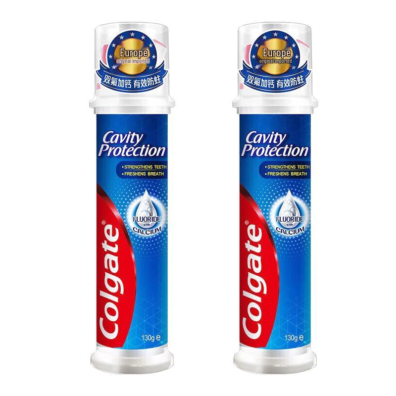 Colgate Anti-Cavity Whitening Toothpaste Twin Pack