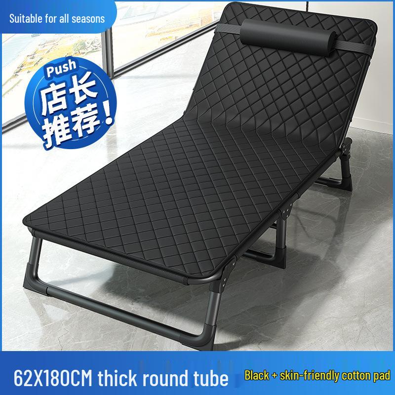 Multi-functional Folding Single Bed: Portable Recliner for Home, Office, and Camping Naps