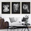 Menschliche Anatomie Leinwand Malerei Skelett Herz Bild Dekoration Poster Geschenk Schlafzimmer Wand Kunstdrucke Moderne Wohnkultur Ästhetische