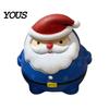 Portable Stress Balls Christmas Squeeze Toy, Santa Claus Shape Soft TPR Relief Sensory Fidget Relaxation for Adults Durable Novelty Hand Kneading Toy