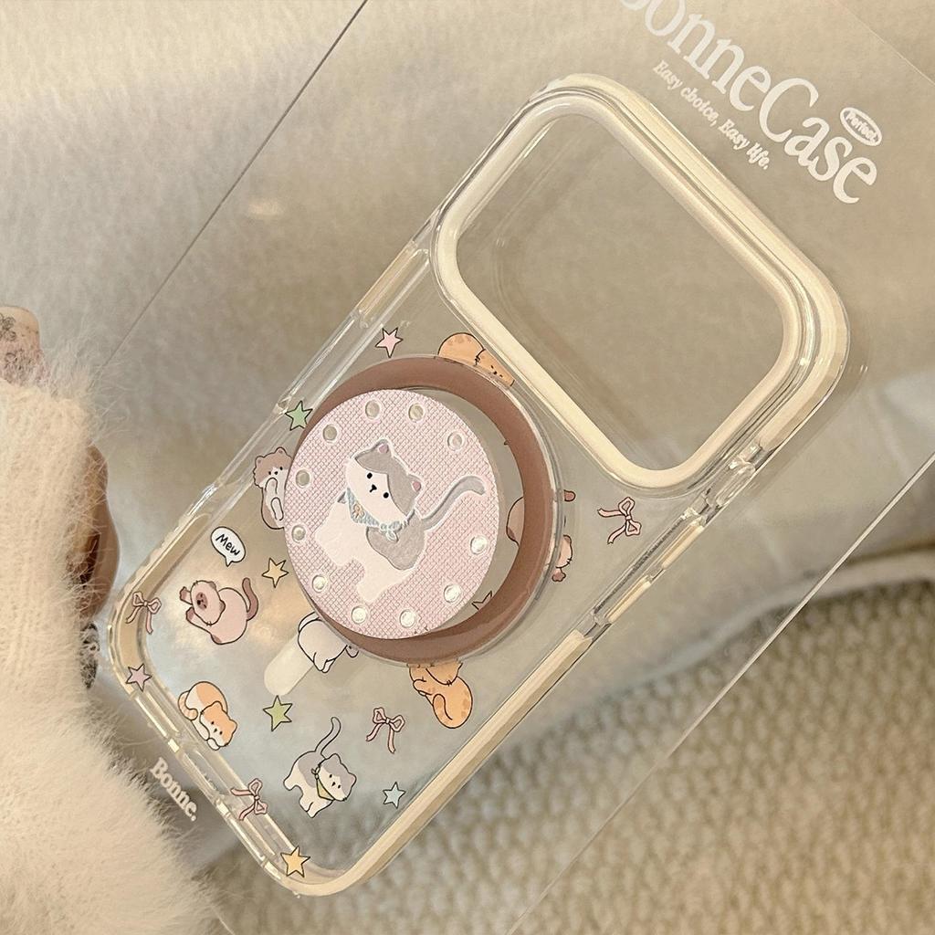 Cute Cat Phone Case for iPhone 16, iPhone 17, and iPhone 17 Pro Max
