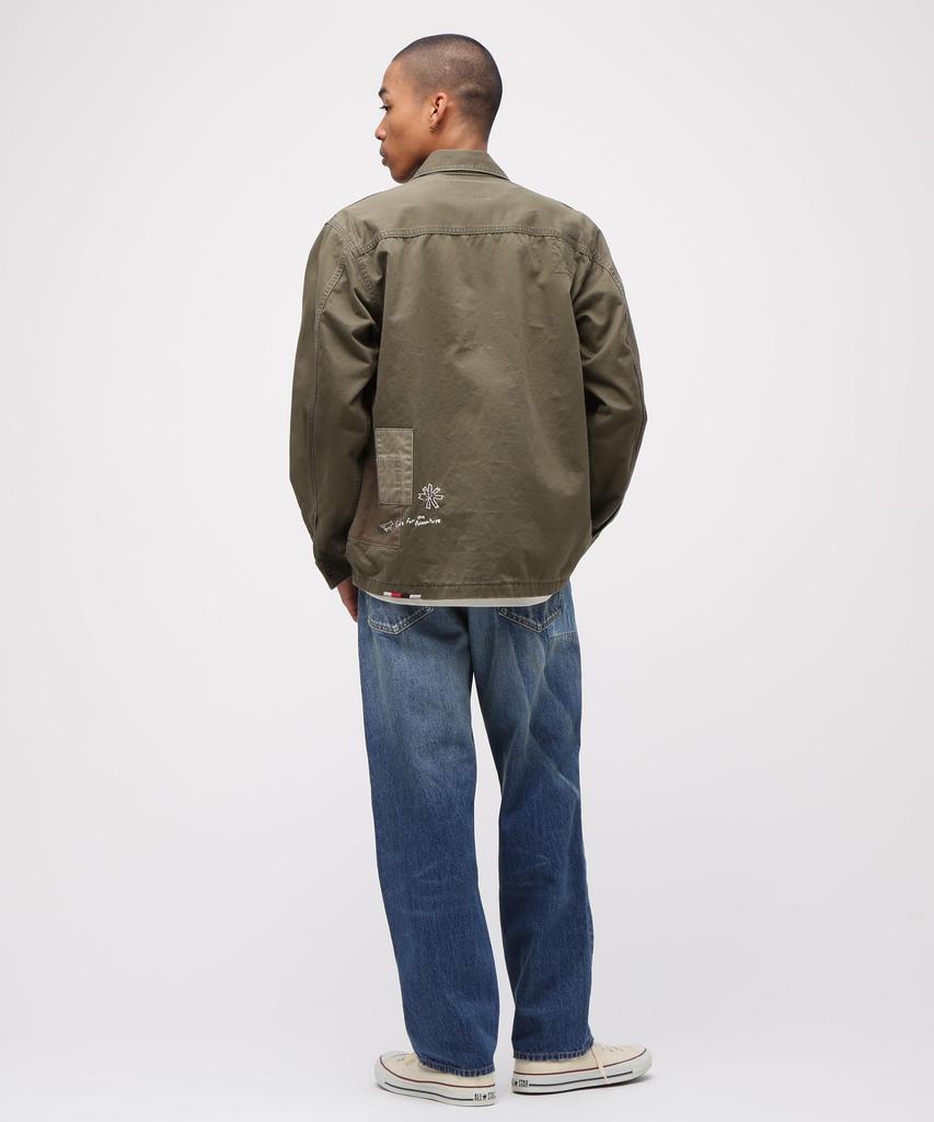 AVIREX RESTORE COLLECTION REPAIR CUSTOM & EMB UTILITY SHIRT JACKET Men's M 310 Olive 783-5220015