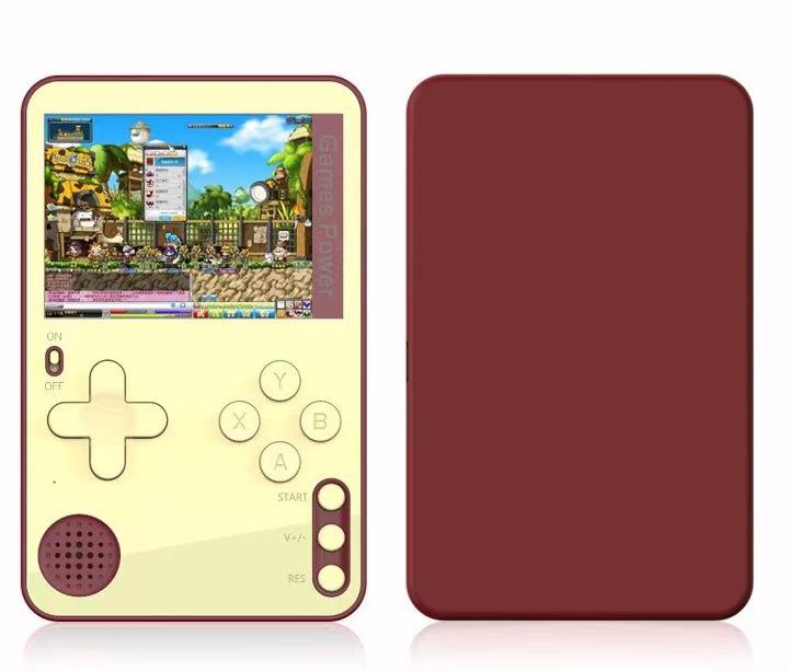 

Ультратонкая портативная игровая консоль, портативный игровой плеер, встроенная игровая консоль в стиле ретро на 500 игр красный