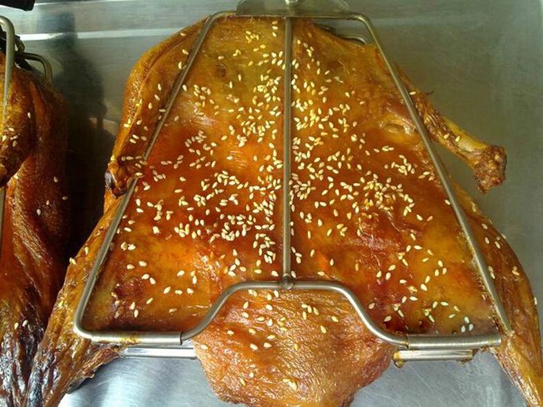 Stainless Steel Heavy-Duty Roast Duck Clip with Screws