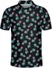 New Men's Summer POLO Shirt Men's Casual Short Sleeve Lapel T-Shirt D Printed Short Sleeve POLO