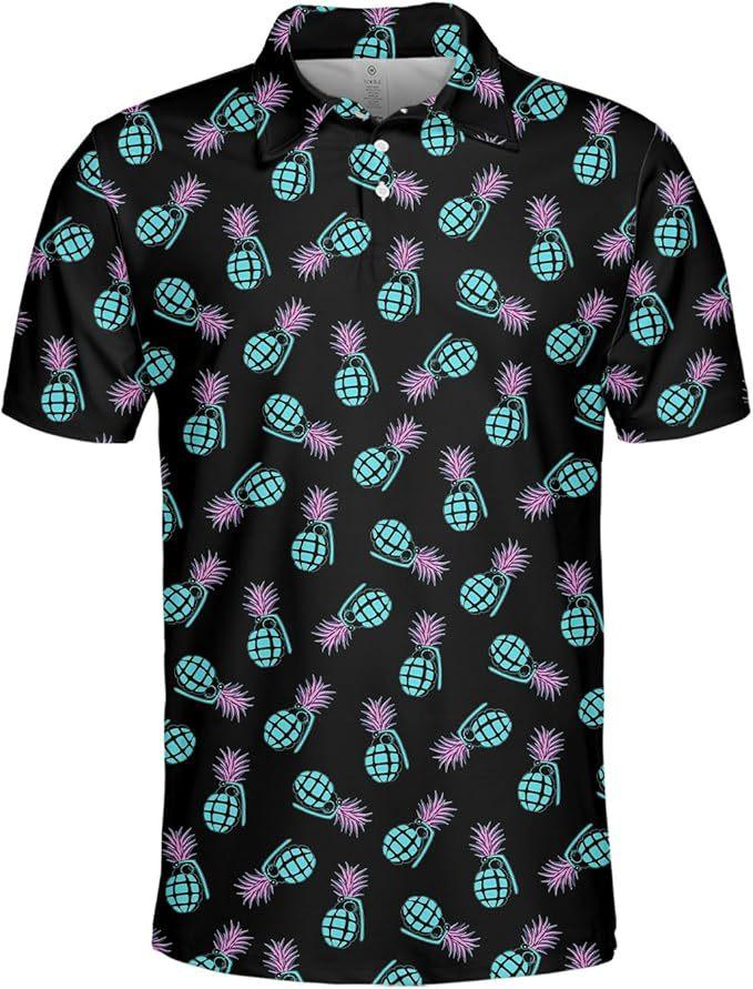 New Men's Summer POLO Shirt Men's Casual Short Sleeve Lapel T-Shirt D Printed Short Sleeve POLO