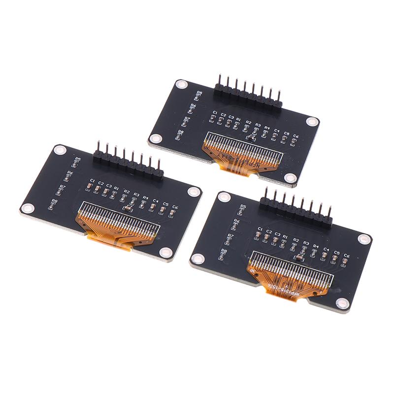 0.96-Inch Oled Display Screen White/Blue 12864 Screen Module With Matrix 4 Key Interfaces Keyboard Iic Ssd1315