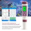 Bluetooth 7 In 1 PH Meter Aquarium Water Quality Tester Intelligent ORP S.G TEMP  Swimming Pool