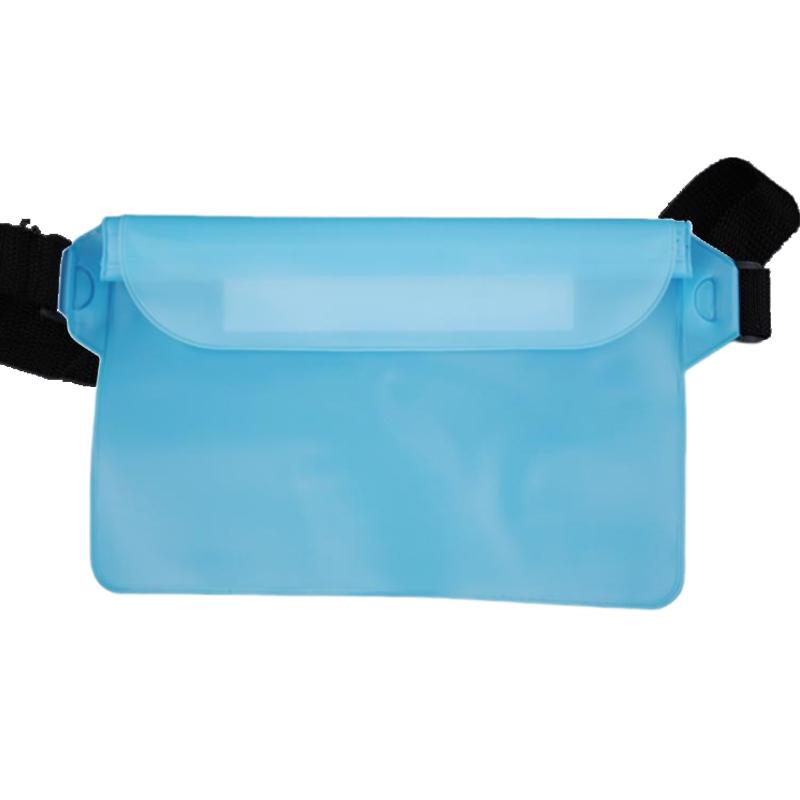 Waterproof Bag Hold ID's Credit Cards Keys Cell Phone Underwater Pouch Waist Pack Fanny Swimming Beach Dry Pouch Case