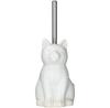 Wenko Cat Toilet Brush Ceramic Black 1338257