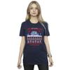 Netflix Womens/Ladies Stranger Things Fair Isle Cotton Boyfriend T-Shirt