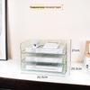 Acrylic Multi-Layer A4 Desktop Document Organizer - Transparent Stackable File Holder