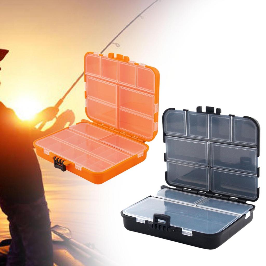 Fishing Tackle Box Sturdy Multifunction Fishing Gear Box Fish Hook Case Fishing Accessories Organizer for Fishing River Lake