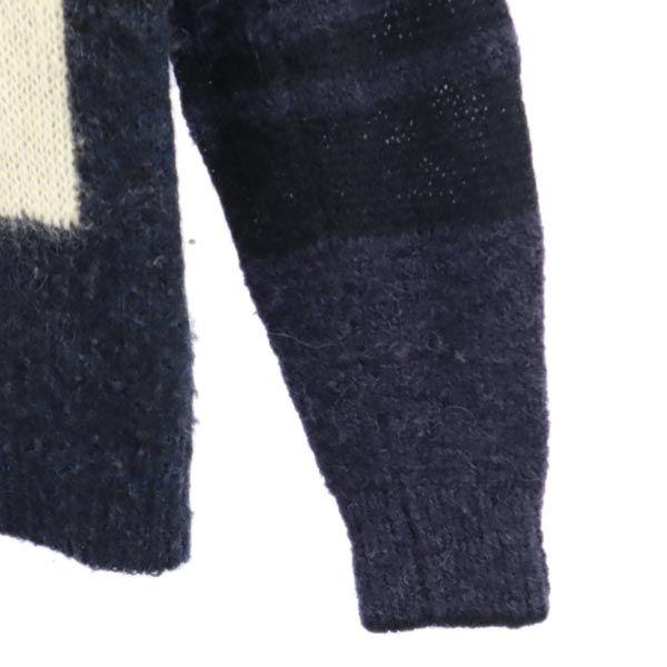 TOGA PULLA Long Sleeve Knit 36 Navy System Sweater Women Used