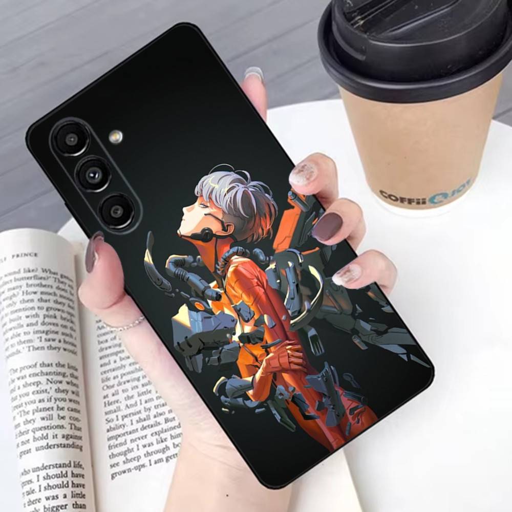 Game A-Apex Legends Phone Case For Samsung S 25,24,23,22,30,21,10,9,Ultra,Plus,Lite,FE,4G,5G Black Soft Case