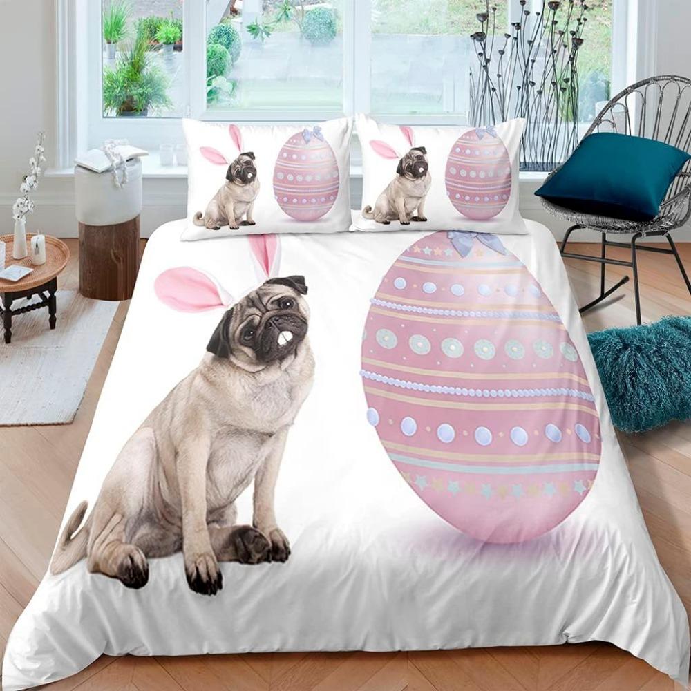 Animal patternDuck Cute Duvet Cover Bedding Set 3-Piece Teenager Boys Girls Microfibre  Set  Room Decoration Adultduvet Cover