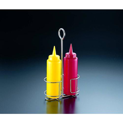 Endo Shoji Commercial New Dispenser Stand, 3-Stand, Stainless Steel, Made In Japan, BDI5202