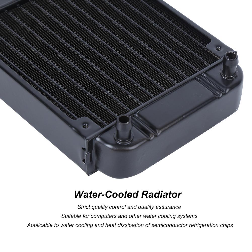 PL1120A Wasserkühler Schwarz Wasserkühlungssystem für Computer Kühlkörper