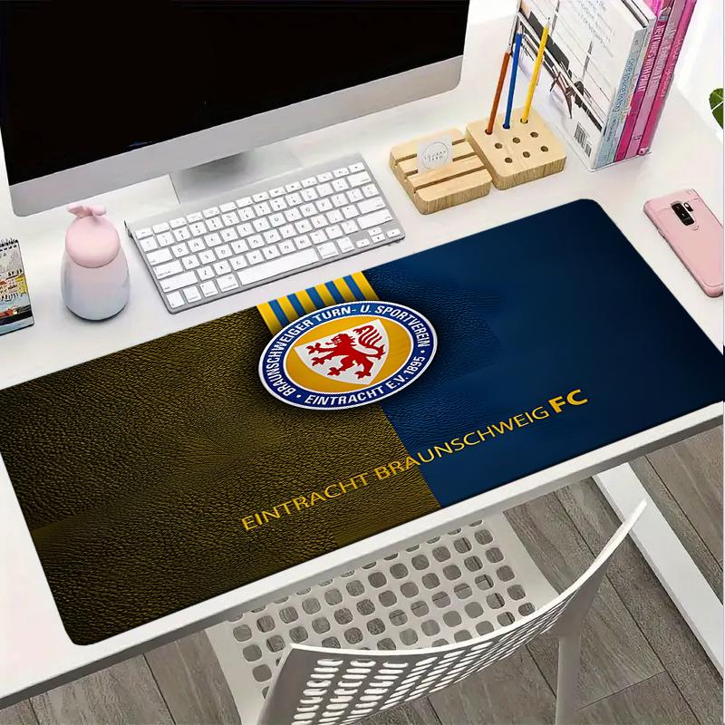 Braunschweig Fc Crest Design Mouse pad, Gaming Mouse Pad, keyboard pad, Desk Decor for computer notebook Fan Gift Birthday Gift