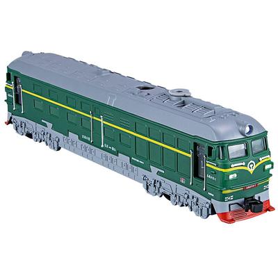 1/100 Maßstab Druckguss Retro Lokomotive Zug Spielzeug Kann Gesprüht Werden Legierung Zug Sound & Licht Schreibtisch Sammlung Dekoratives Geschenk Jungen Kinder Spielzeug