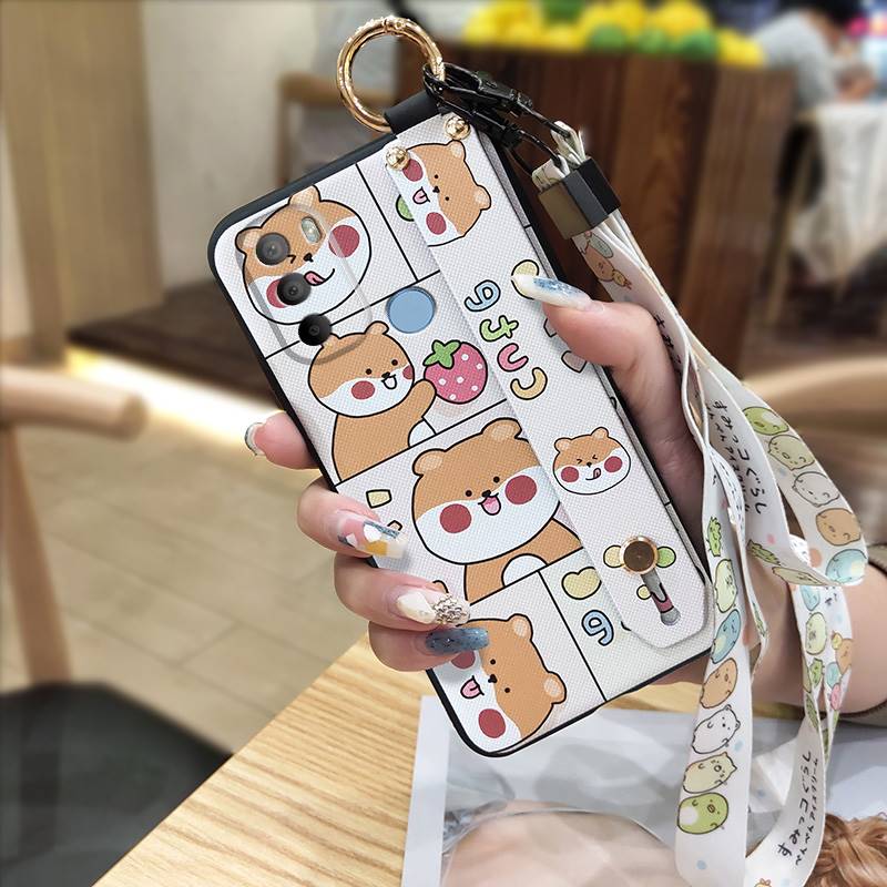 Fashion Design Kickstand Phone Case For MOTO G31 With Fingerprint/XT2173-1 Dirt-resistant Soft case Back Cover Silicone