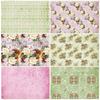 DIY12 Sheets/package Diy Photo Album Scrapbook Notebook Card Background Paper Pattern Paper Small Broken Pattern Material Paper