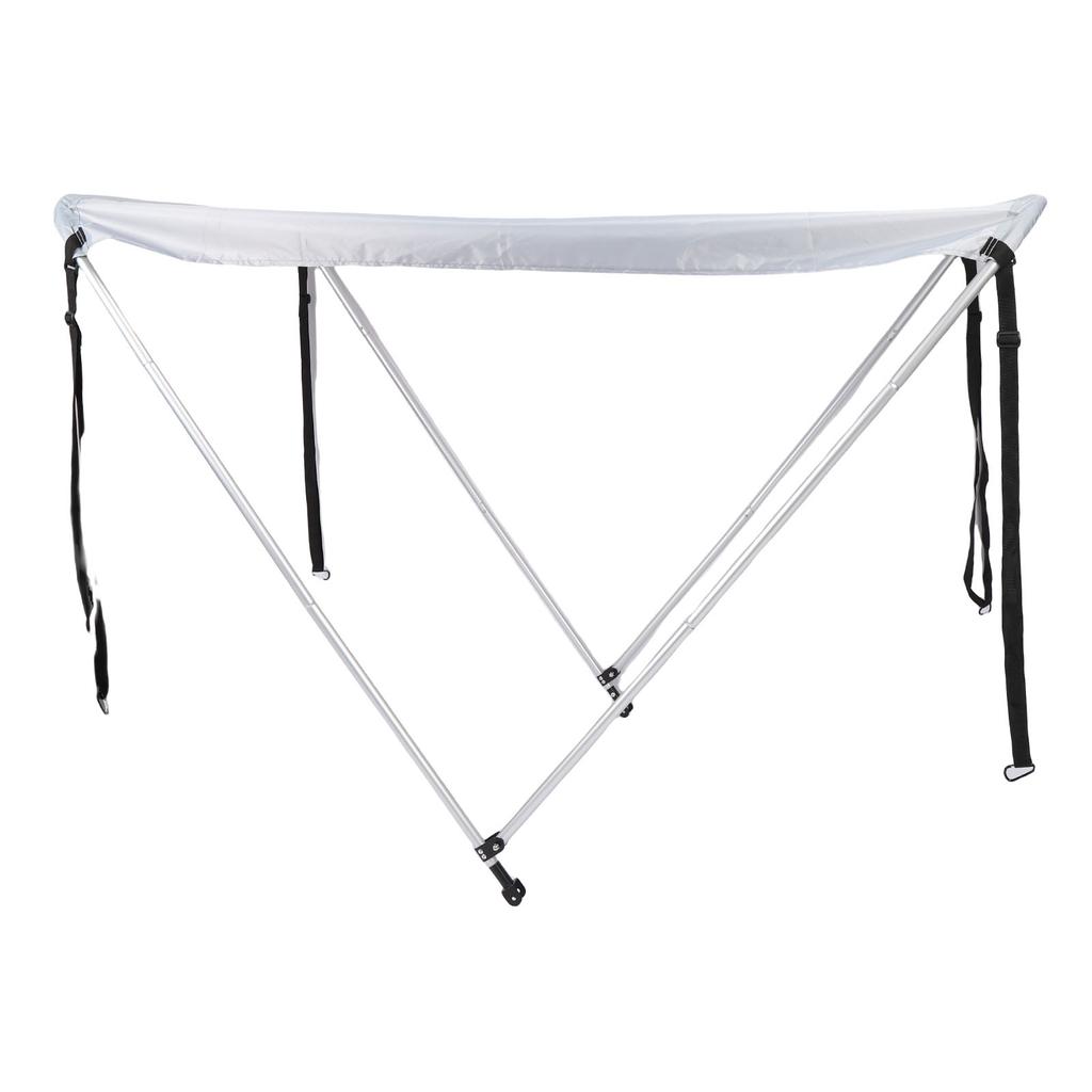 Pokrywa Zamienna na Daszek Łodzi Rama ze Stopu Aluminium Wodoodporność Tkanina Oxford Osłona Przeciwsłoneczna Markiza do Kajaków