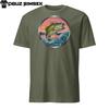 Largemouth Bass Jumping Fish Graphic T-Shirt | Fishing Tee S-3XL Unisex