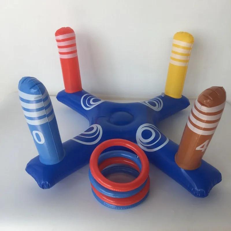 

Inflatable Bowling Set Durable PVC Basketball Framework Balls Kids Toy for Pool Beach Backyard Parties Family Carnival Games