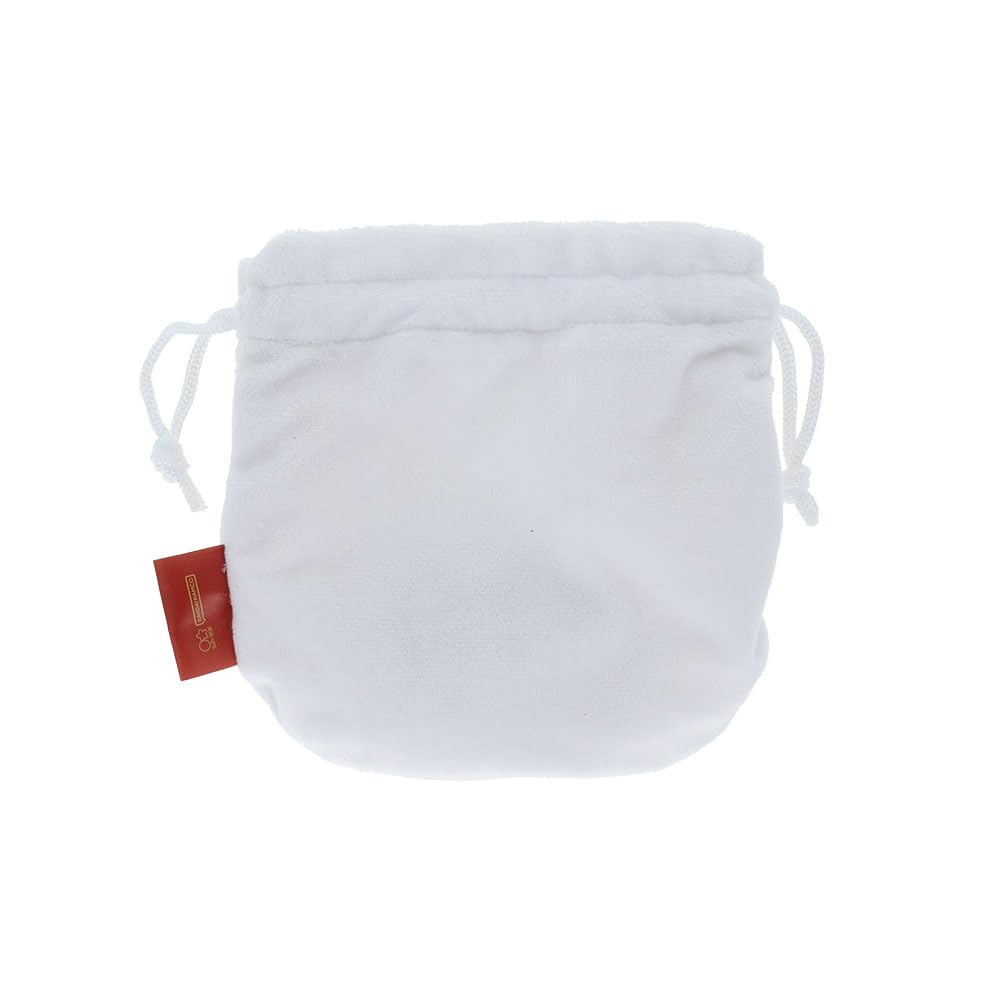 Sunstar Stationery Retro Plush Toy Collection, Yoshitoku Goods, Drawstring Bag, Creamy Cat Plush Toy, S2338149