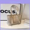 Borsa a Spalla Trendy e Chic con Texture Cucita per Donna Nuova Collezione Inverno 2024 Borsa a Singola Spalla