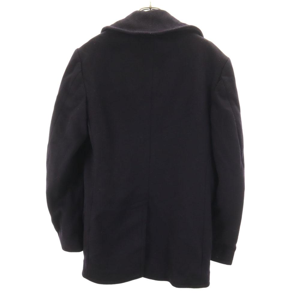 US NAVY 60s Wool DSA Vintage Pea Coat 34R Navy Men's Used