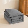 Waffle Grid Spring Autumn Winter Warm Quilt Queen Two-sided Design Duvet Core Soft Breathable Blanket Machine Washable Comforter