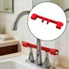 Sturdy Material Portable Double Sink Faucet Handle Lock Safe Material Compact Design Water Tap Control Lock Easy Installation