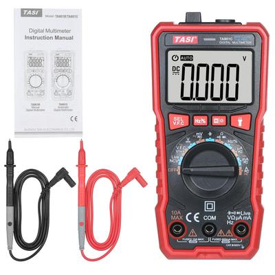 Profesionální tester digitálního multimetru TASI TA801C True RMS Multimeter Auto Range Mini