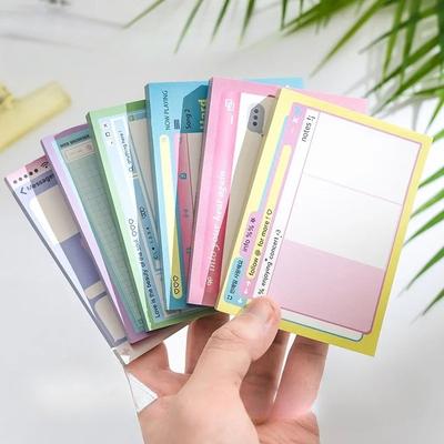 80 Sheets Per Book Cute Style Memo Pad Note Paper Notebook Non Sticky Removable Sticky Note Pad Memo Notepad