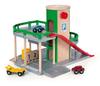 BRIO Wooden Rail Educational Toy Parking Garage (Ages 3+) 33204 Birthday, Christmas, Indoor Play, Brain Training for Boys and Girls
