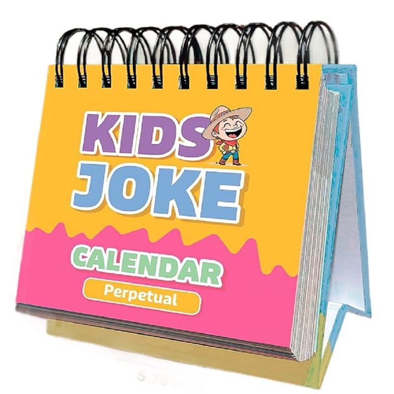 

ABGR-Daily Kids Joke Calendar For Year After Year Fun Perpetual Fun For Kids, Daily Puns & Humor For Children